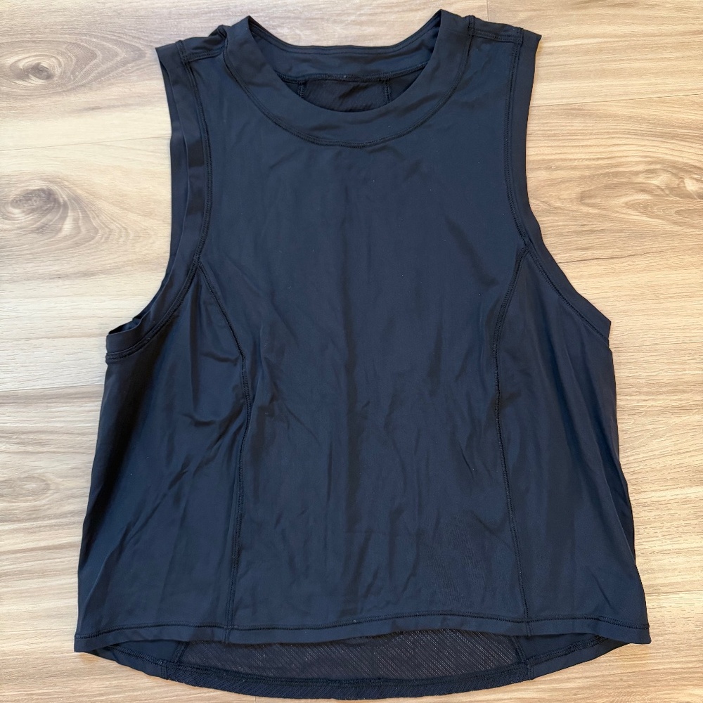 Lululemon Black Running Tank